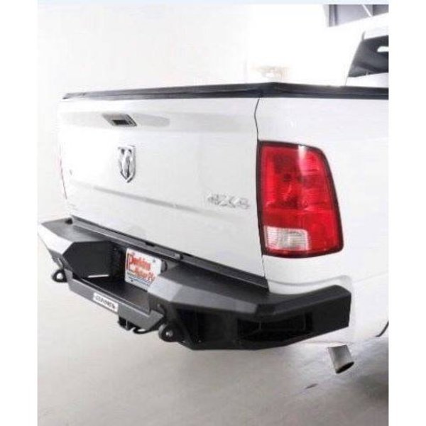 Go Rhino 10-C RAM 2500/3500 HD BR20 REAR BUMPER REPLACEMENT TEXTURED BLACK 28219T